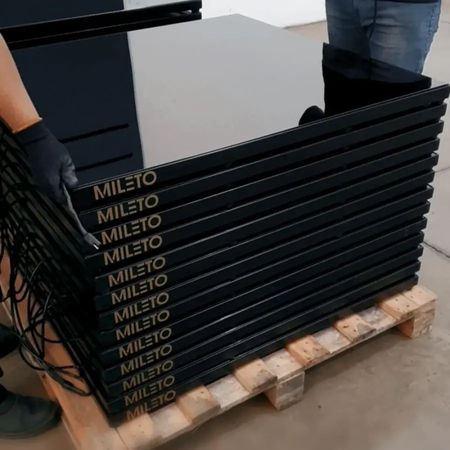 Foto: fabricação própria Mileto, ambiente claro